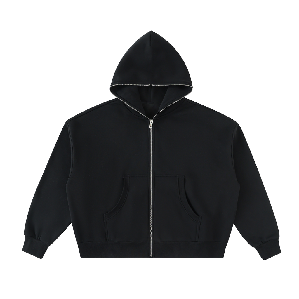 SIN Rom Fleeced Full-Zip Hoodie