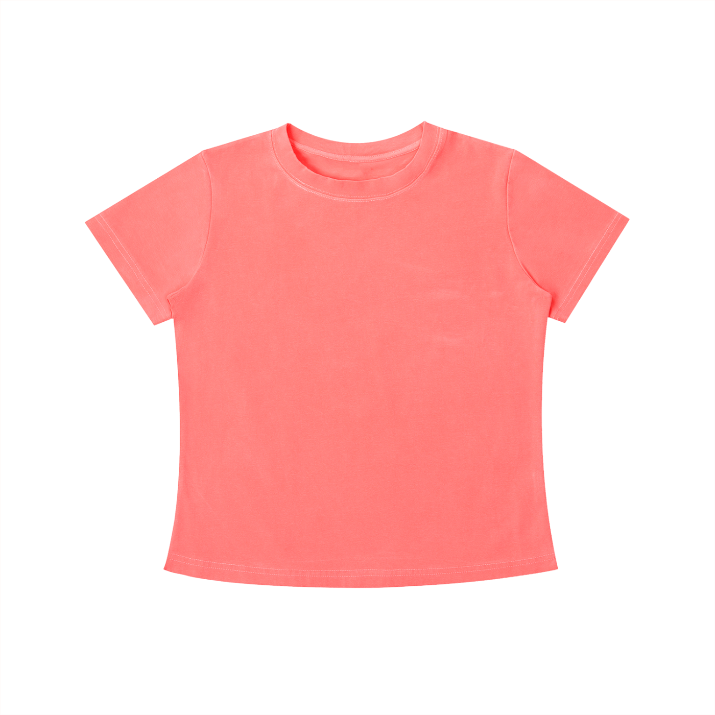 SIN Womens Vintage Wash Slim Fit T-shirt