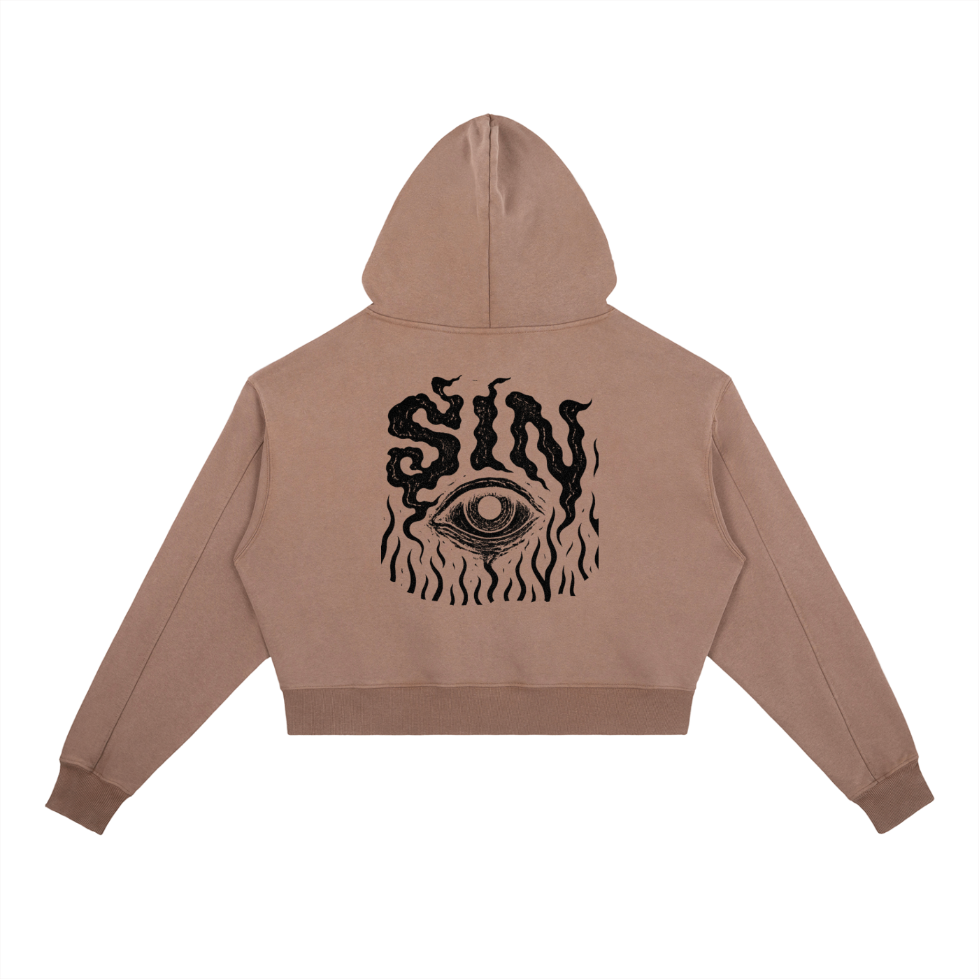 WOMENS SIN Vintage Washed Heavyweight Hoodie